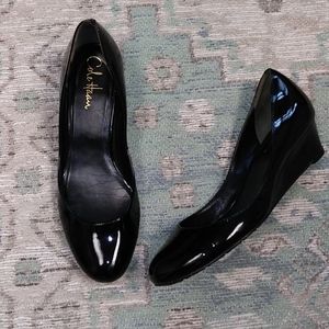 Cole Haan Black Wedges